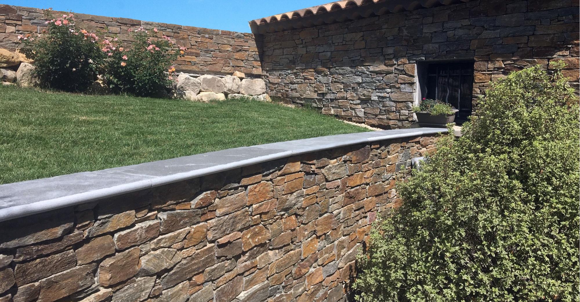 Revêtement extérieur en parement Rustique rouge