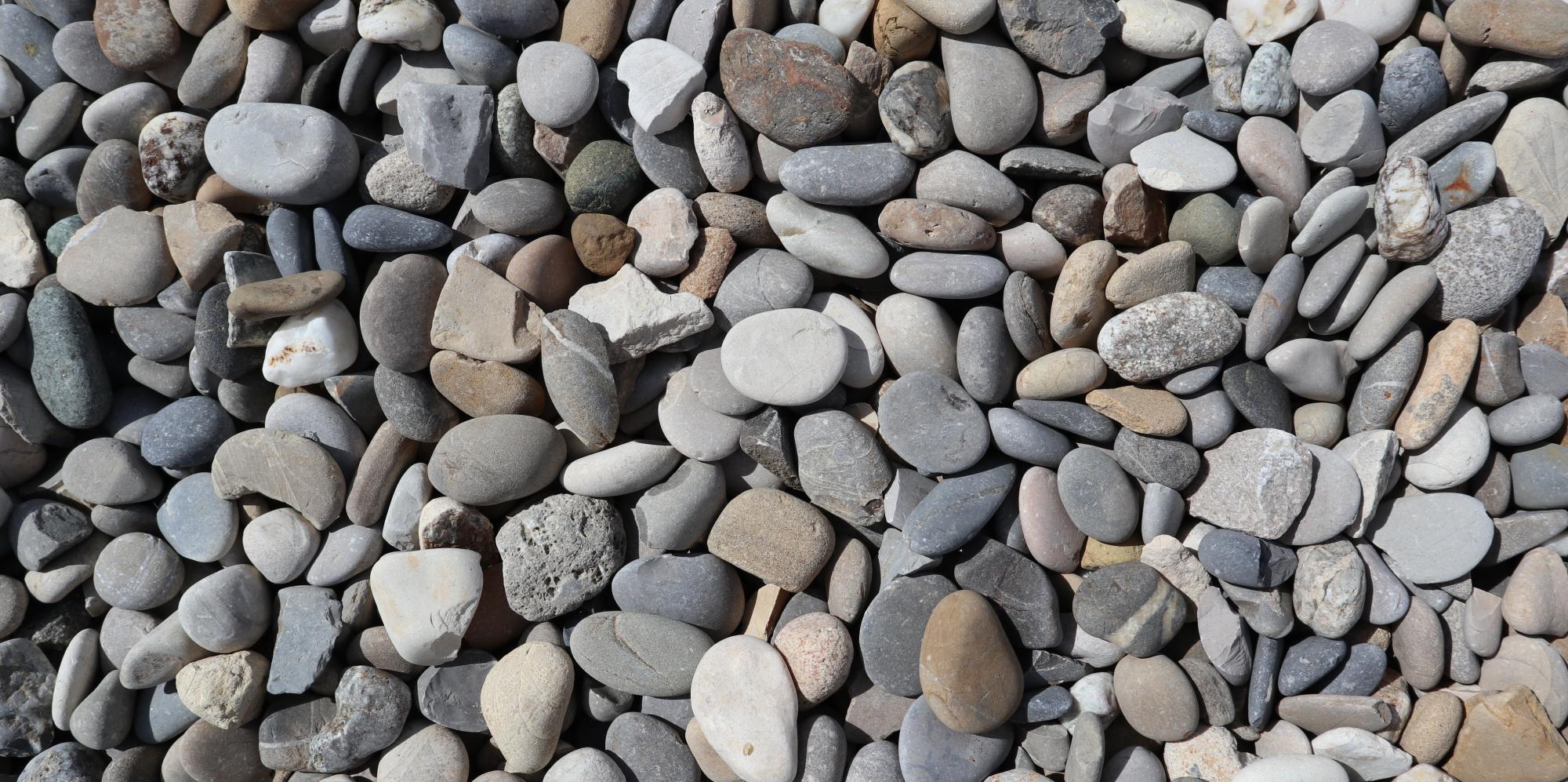 Galet roulé gris de la durance en vente chez Roches et Galets