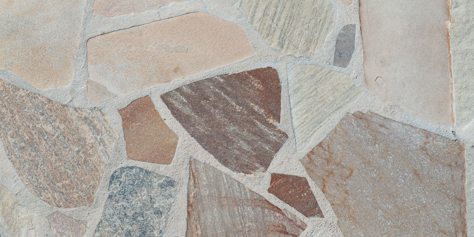 Opus incertum en quartzite jaune en vente chez Roches et Galets